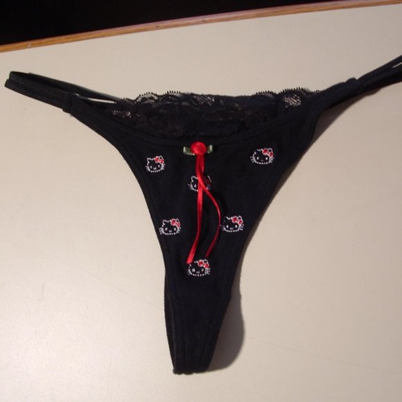Hello Kitty Thong Pantie Hello Kitty Sanrio thong - Picture 12 of 12